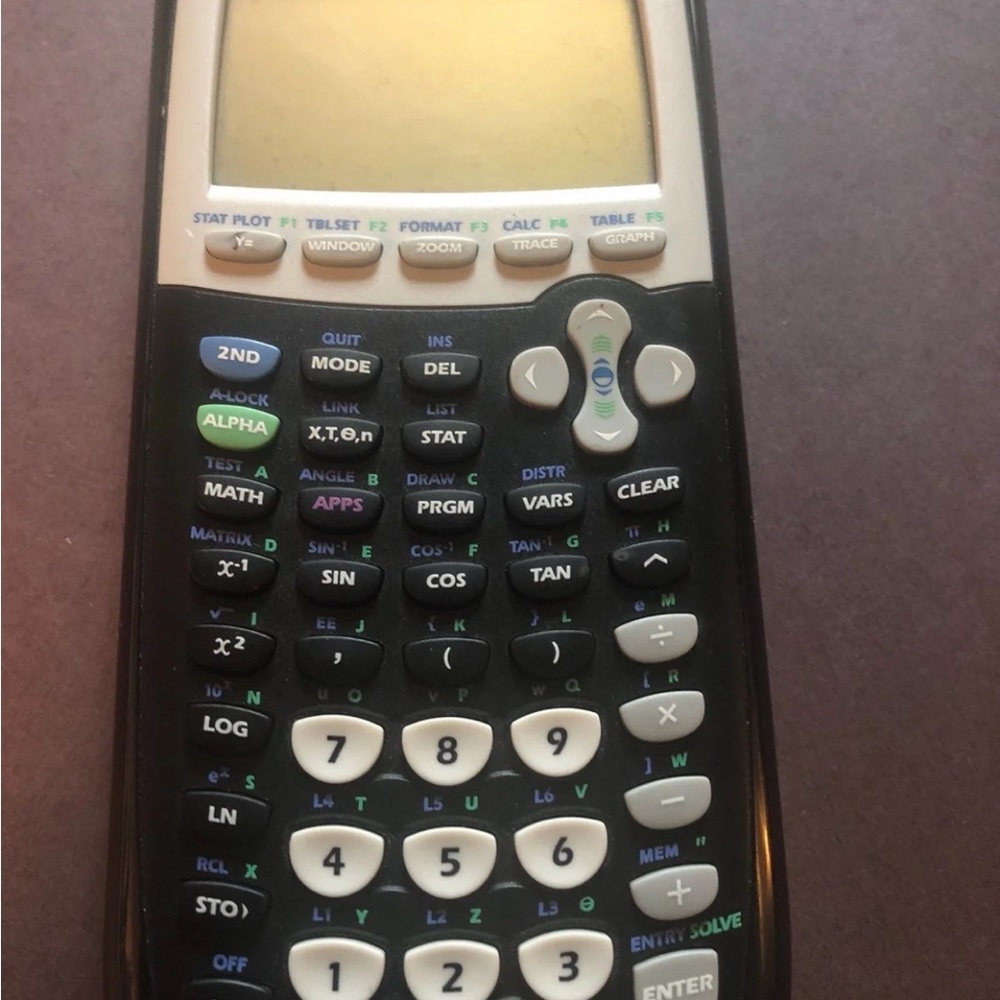 Ti-84 plus calculator